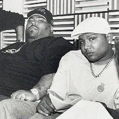 A picture of Cuban Link and Big Pun together.